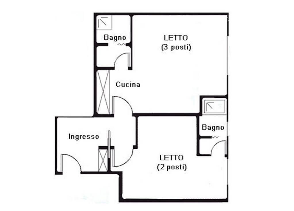 Tourist House Roma Aparthotel Bagian luar foto